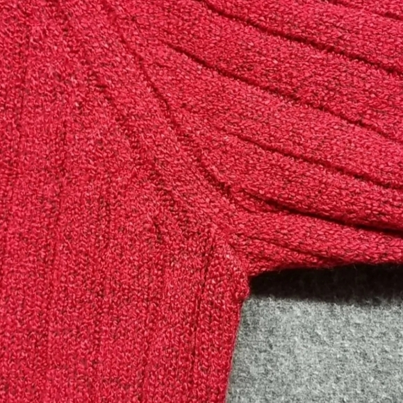 Carolyn Taylor Women's Red Sweater Long Raglan Sleeve Size XL - Picture 7 of 14